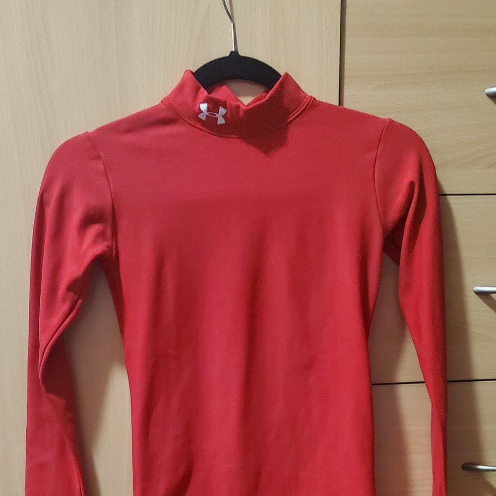 A Kids' Red Rashguard